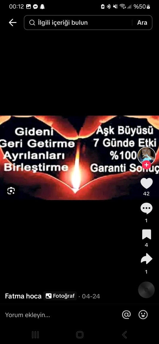 Ayrıldığım Kocam büyü yapan sayfalarını takip ediyor?