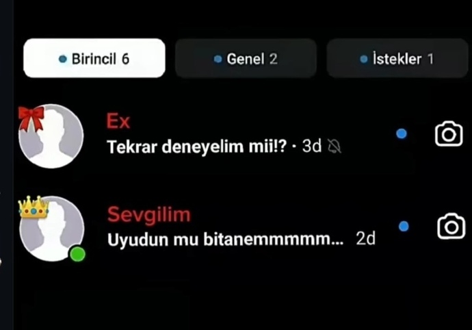 Sevgiliniz varken eski sevgilinizden böyle bir mesaj gelseydi ne cevap verirdiniz?