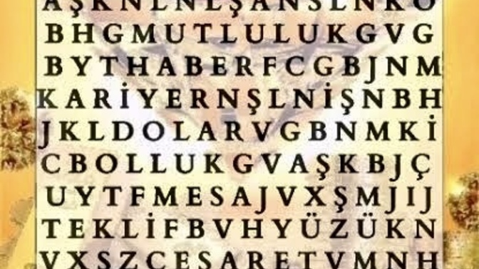 Gördüğün 3 kelime nedir? Bu eylülde seni bulsun?