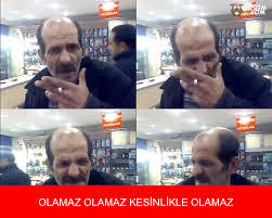 Çilekli milkshake içen erkekten olmaz mı?