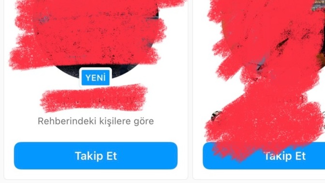 İnstagramda arkadaşlık önerileri?