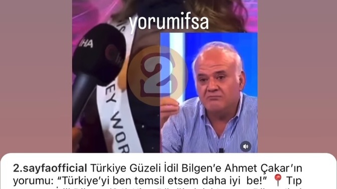 Türkiye güzellik birincisi için Ahmet Çakar "Türkiye'yi ben temsil daha iyi be"demiş sizce bu serzenişinde haklı mı?