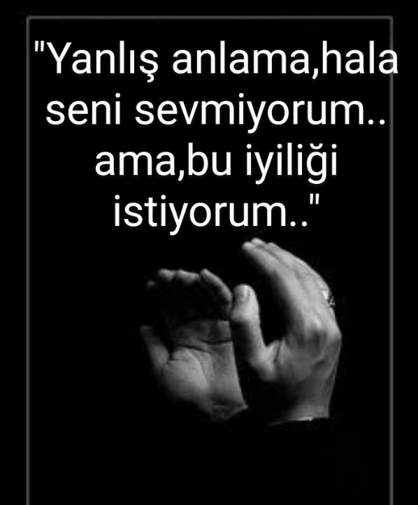 Hadi hep beraber bu kutsal cuma gözlerimizi kapayıp ellerimizi göğe açıp dua edelim mi, belki bişey olur?