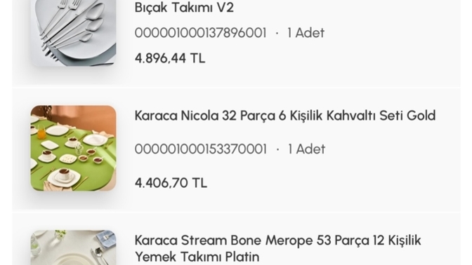 Şimdiden aldım beğendim?