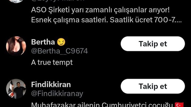 Twitterda sevgilimi boyle hesaplar takip ediyor?