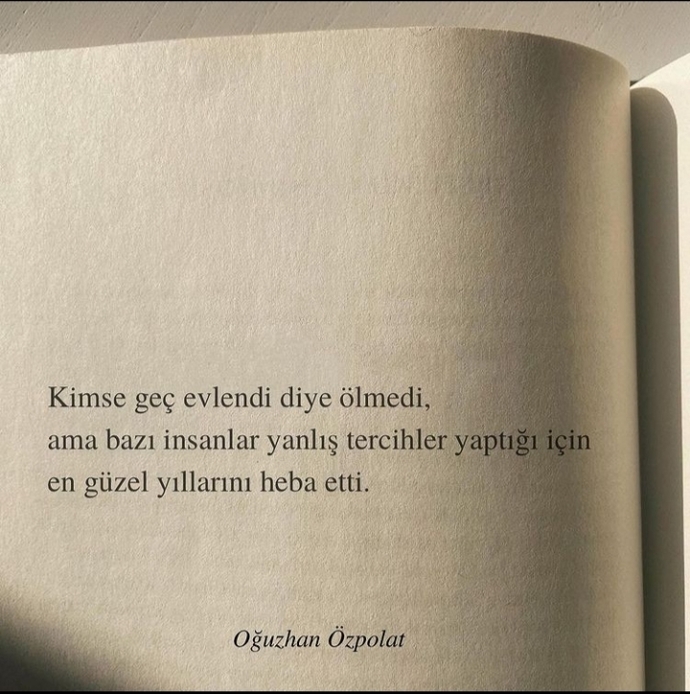 Bugün sözü bu olsun mu ders niteliğinde?