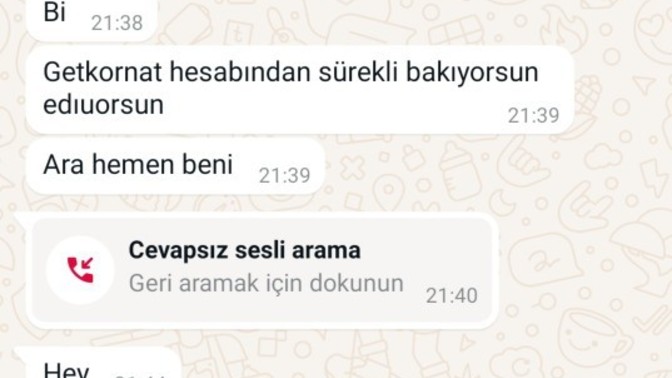 3 yıl önce ilişkide beni terk eden eski sevgilim bugün bunu yazmış sizce ne yapmaya çalışıyor?
