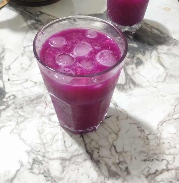 Ejder meyvesiyle kokteyl yaptım nasıl olmuş 💜?
