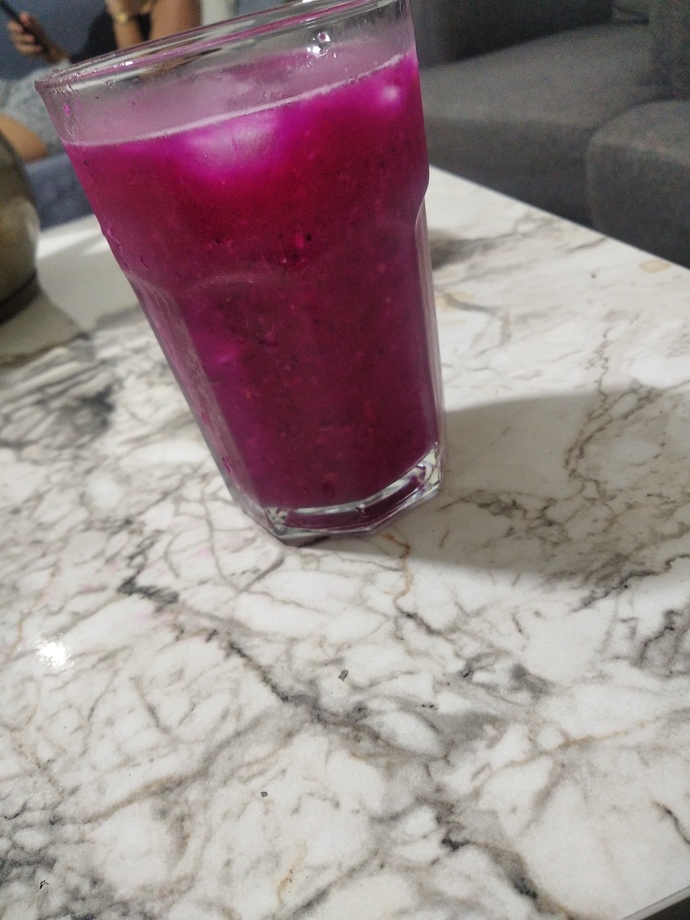 Ejder meyvesiyle kokteyl yaptım nasıl olmuş 💜?