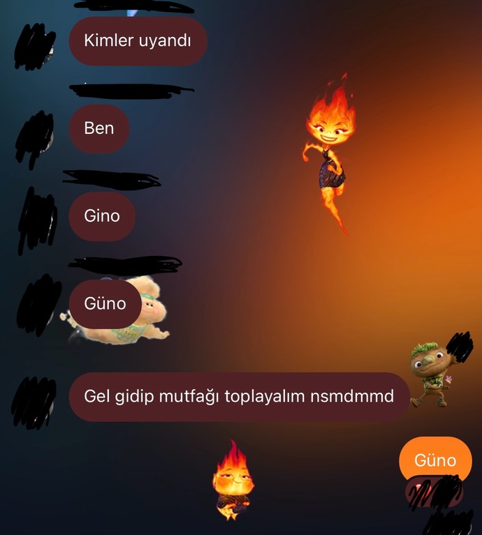 Günaydın mesajı atanınız var mı?