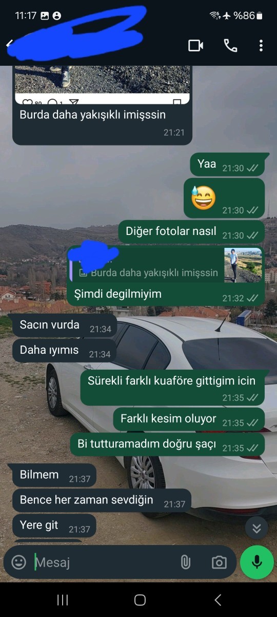 Bi kızla tanıştım. Ama benim dış görünüşümle alakalı sürekli bişiler söyleyip duruyor sizce bu kızdan olur mu mesajlar detayda?