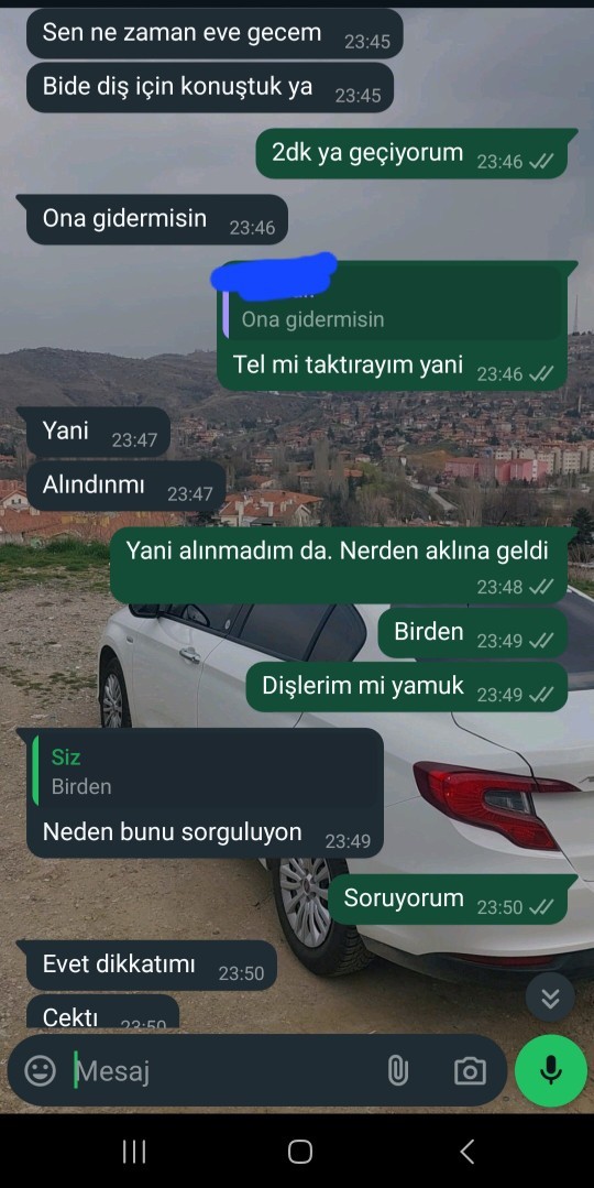 Bi kızla tanıştım. Ama benim dış görünüşümle alakalı sürekli bişiler söyleyip duruyor sizce bu kızdan olur mu mesajlar detayda?