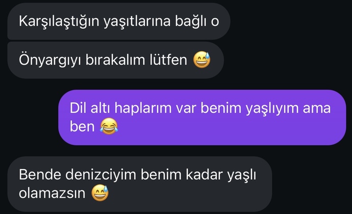 Erkeklerin geç olgunlaştığını düşündüğüm için yürüyebileceğini düşünmüyorum 😀
