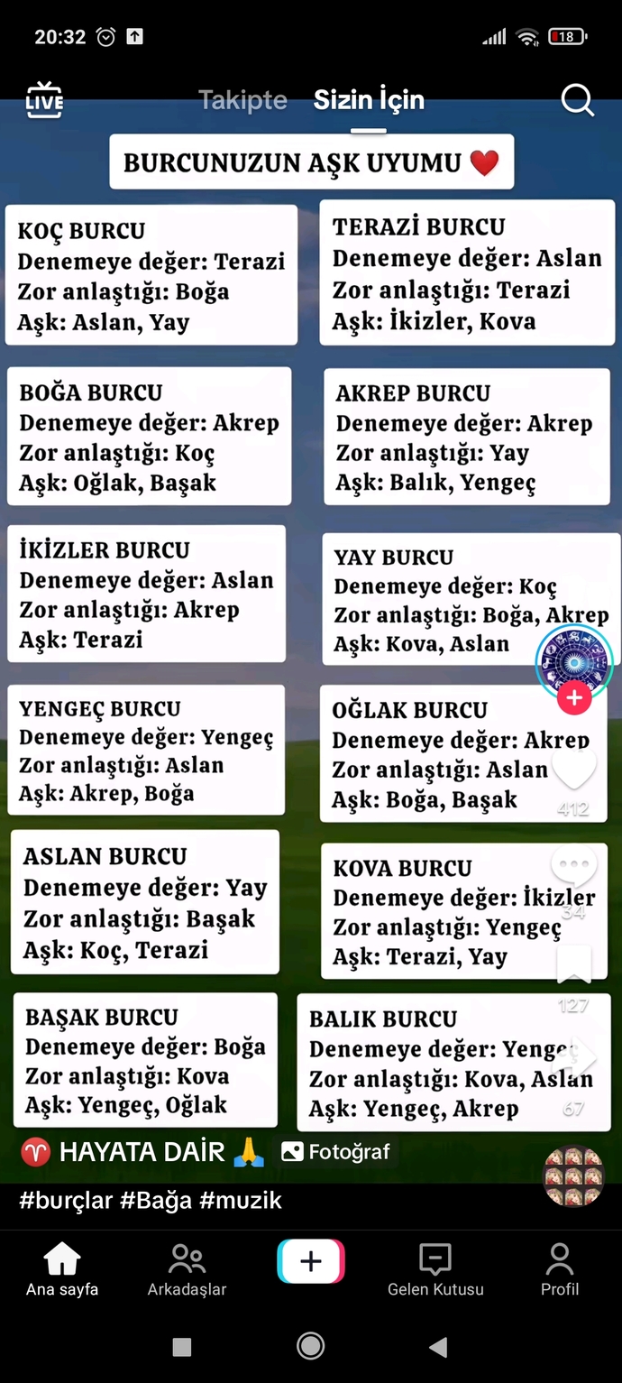 Burcunuzun aşk uyumuymuş, peki siz hangi burçlarla uyuşuyorsunuz?
