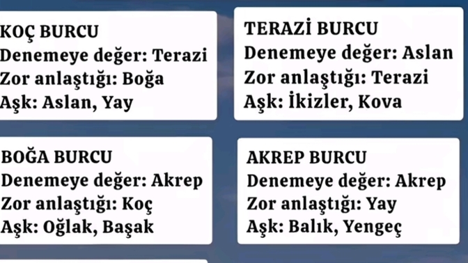 Burcunuzun aşk uyumuymuş, peki siz hangi burçlarla uyuşuyorsunuz?