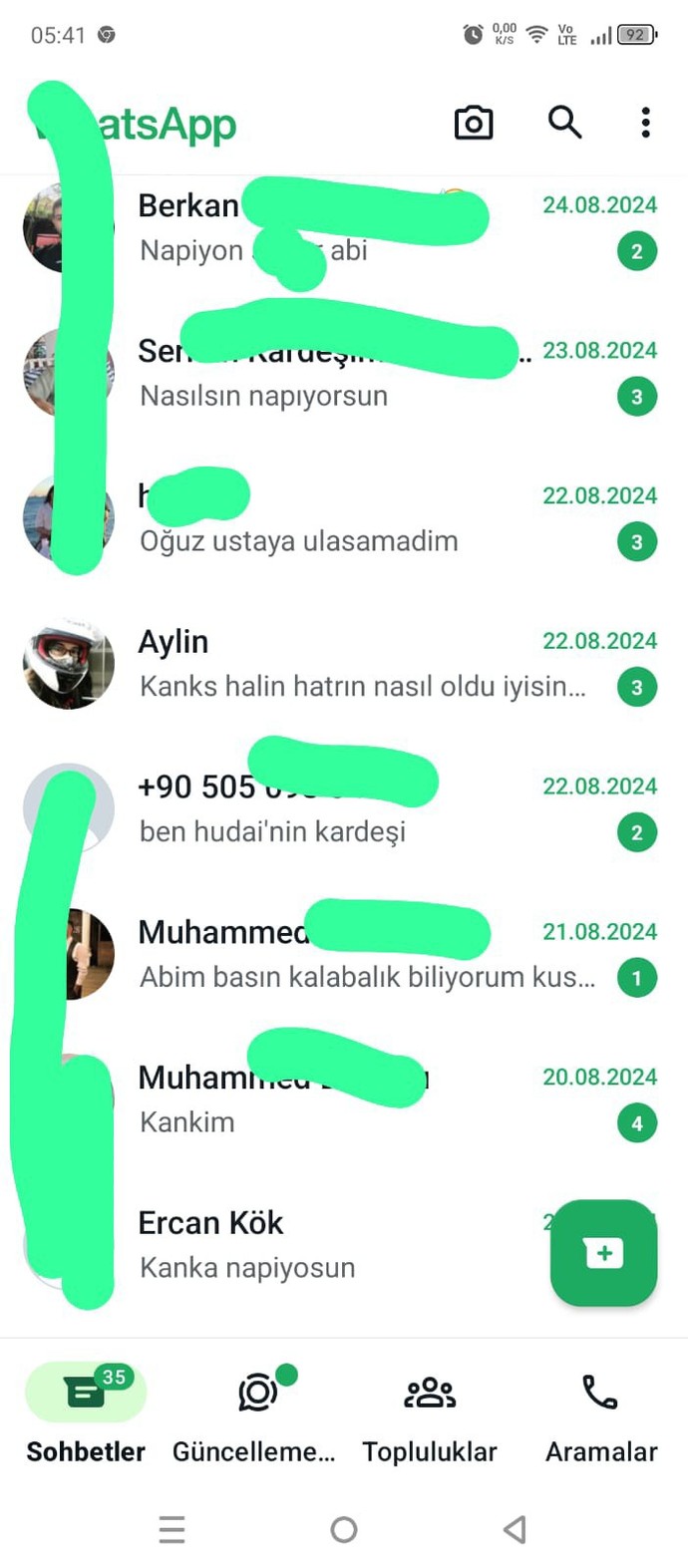 Sana böyle bir mesaj gelse nasıl cevap verir sin?