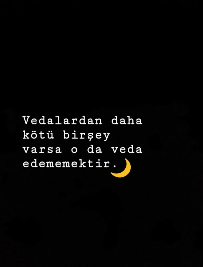 Benden ayrılacak olsan, bana ne söyleyerek ayrılırdın?