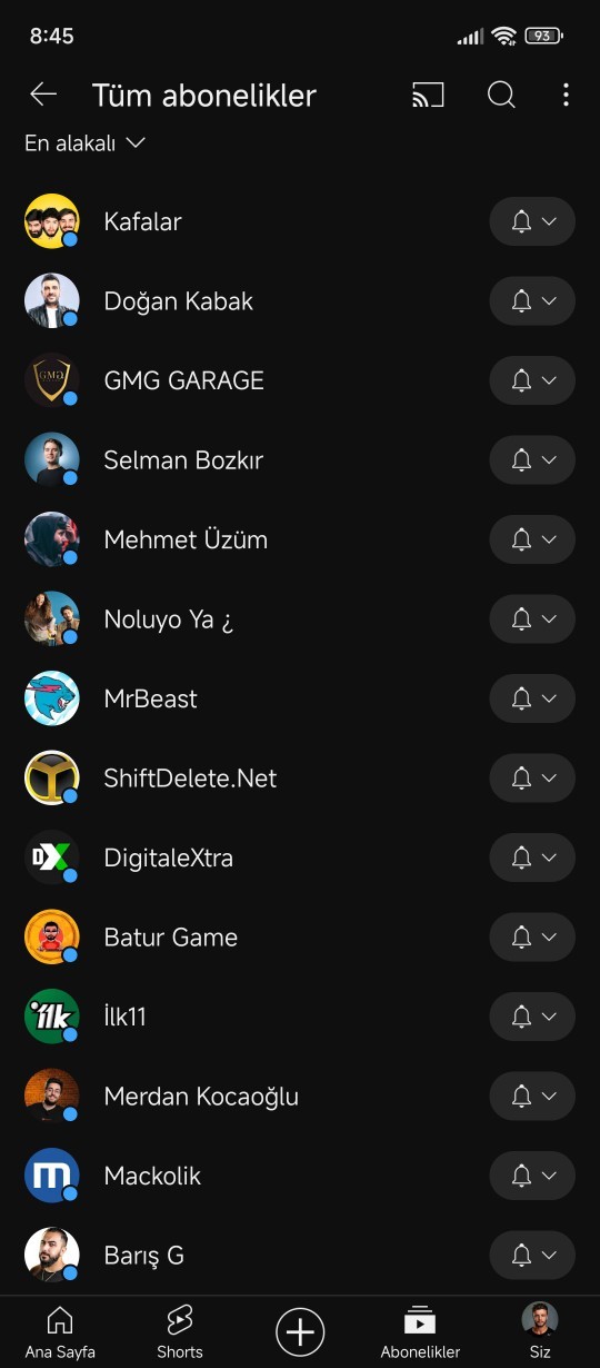 YT abone olunacak güzel kanal önerisi?