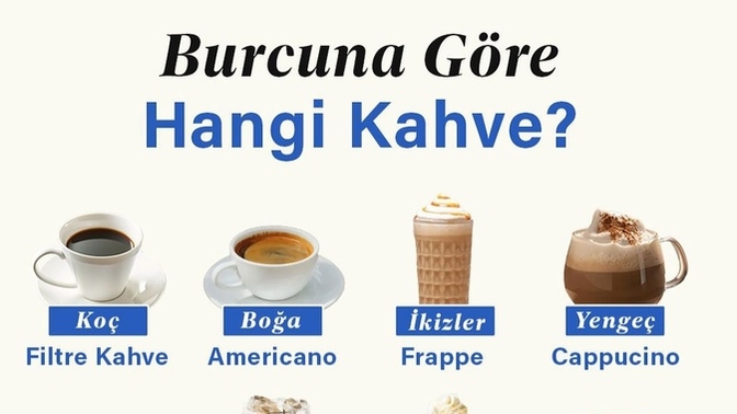 Burcunuza göre hangi kahvesiniz?