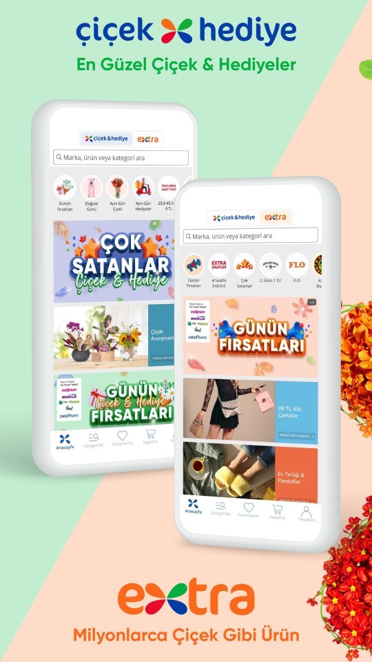 Hiç çiçek sepetinden alışveriş yaptınız mı?