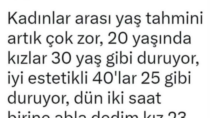 Estetik sizcede abartılmıyormu?