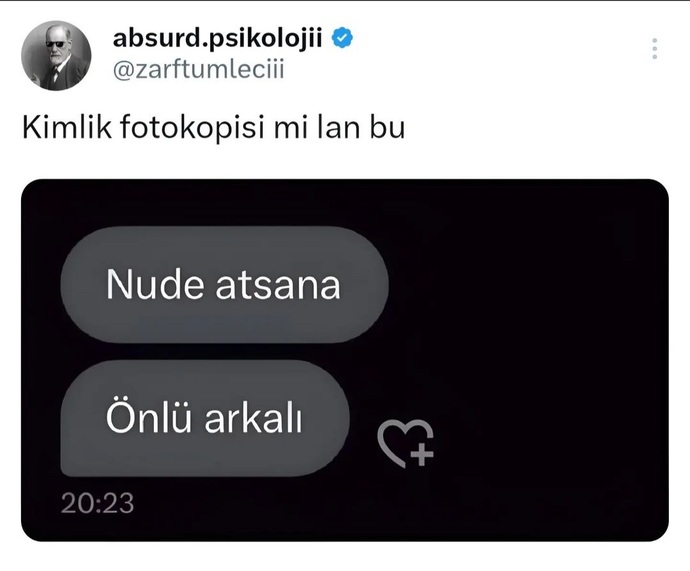 Nude isteyen erkeğin amacı kötü müdür?