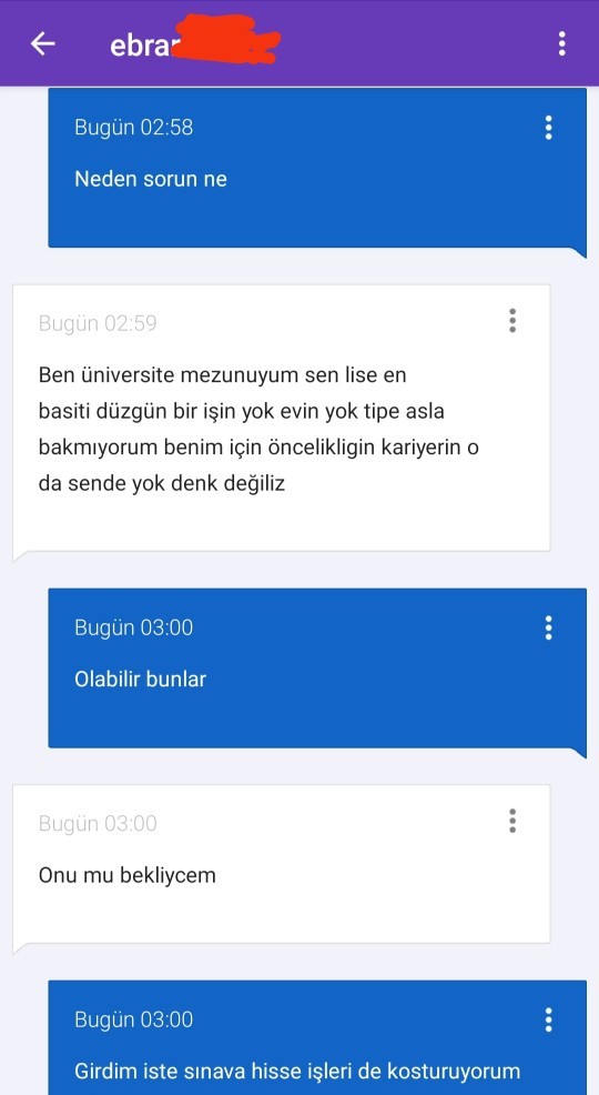 Kızlar ne ara bu kadar para hırsı gözünüzü kör etti?