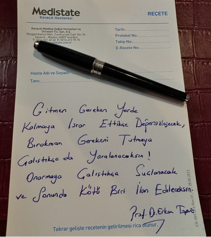 Daha kaliteli bir hayat için reçeteniz var mı?