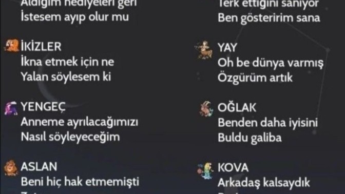 Burcunuz terk edilirse ne düşünür?