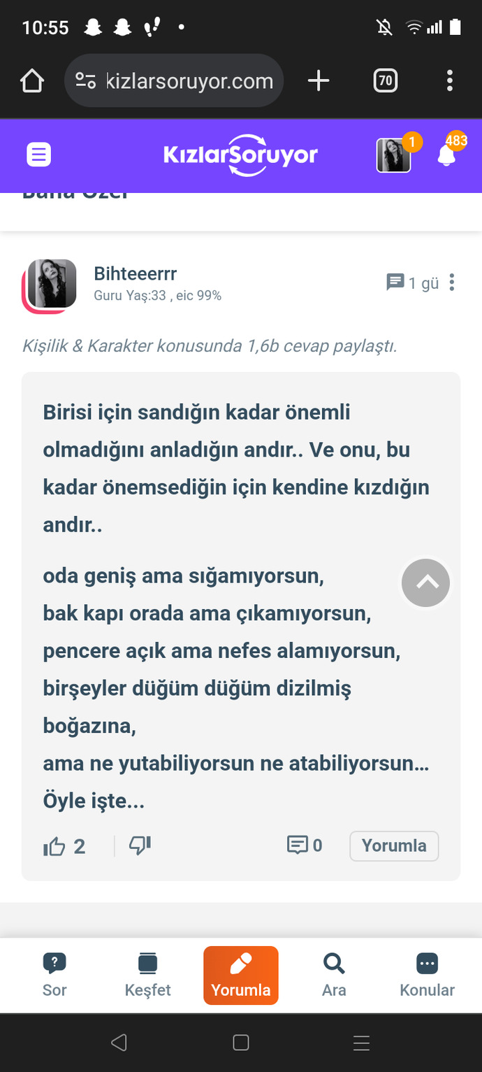 Bugüne kadar en çok kalbinin kırıldığını hissettiğin an hangisiydi?