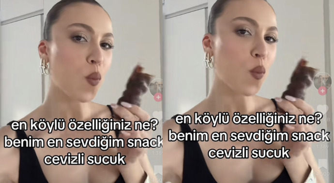 En sevdiği atıştırmalık cevizli sucuk olan köylüymüş. Senin en köylü özelliğin ne?