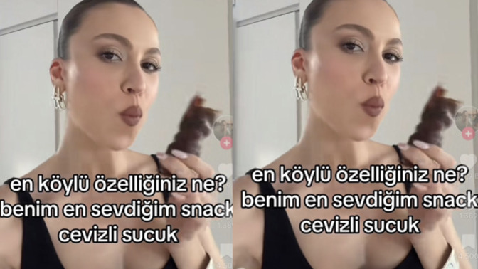 En sevdiği atıştırmalık cevizli sucuk olan köylüymüş. Senin en köylü özelliğin ne?