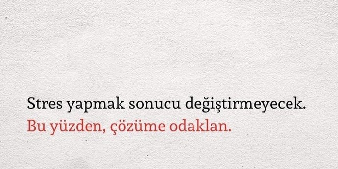 Olumsuz herşeye stres yaparmısınız?