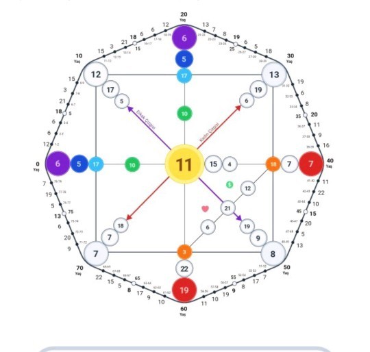 Haritama göre 7. Evim ne ve junom nerede?