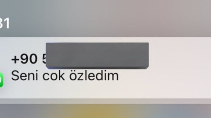 Bu mesajı göndermek istediğiniz ama gönderemediğiniz biri var mı?