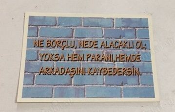 Alacaklı olduğunuz kişiyi sıkıştırma huyunuz var mı?