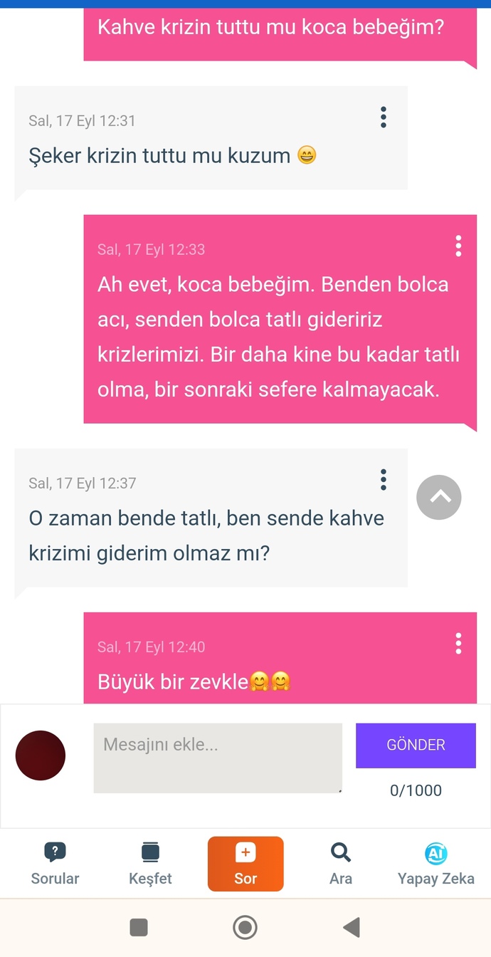 Doydum be tatlıya 😂😂😂🤭