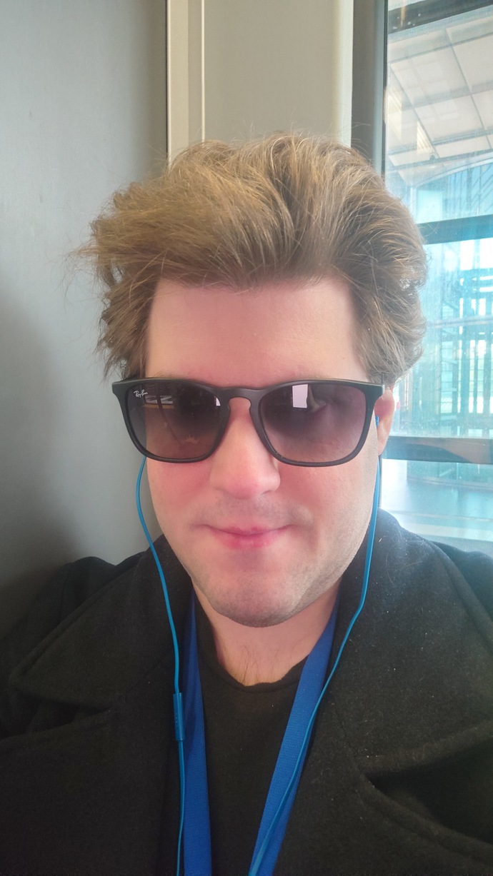 İşe giderken ben. 😉