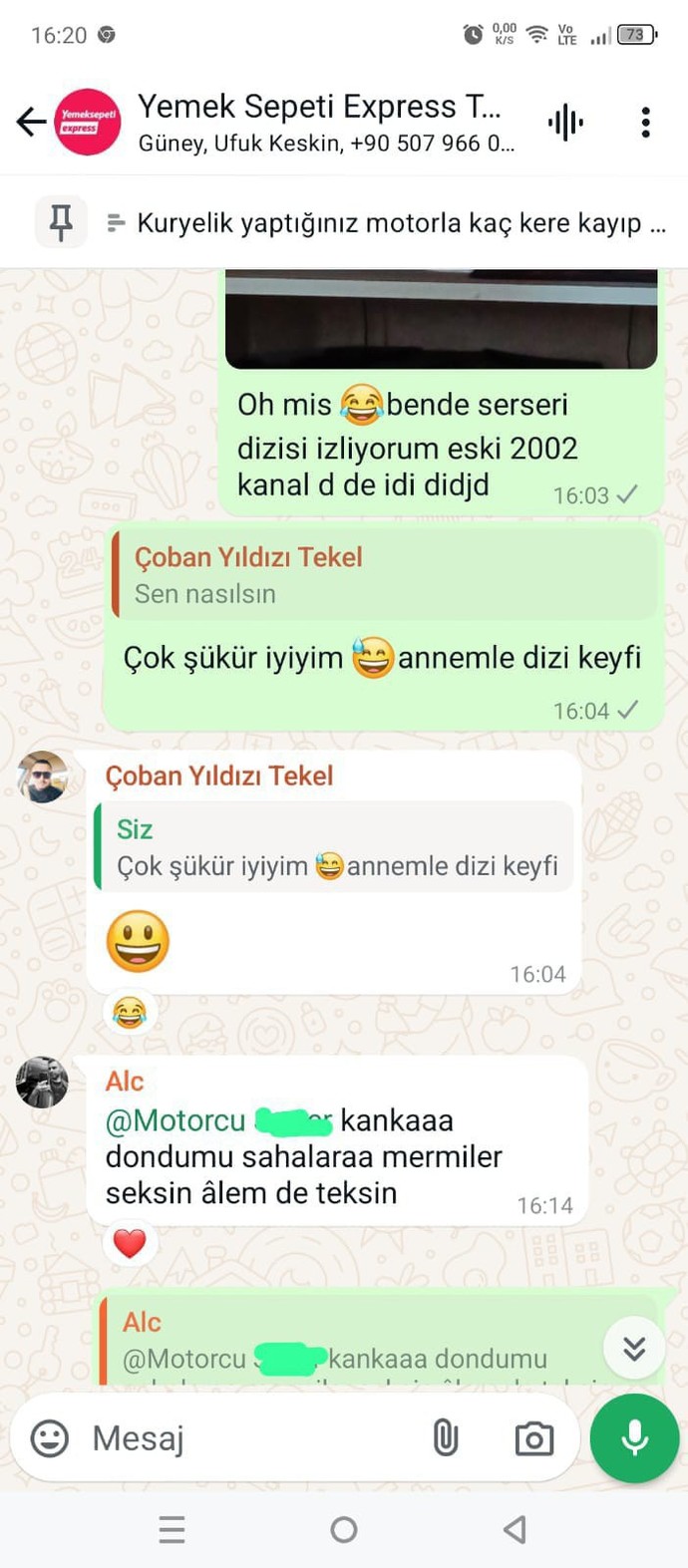 Seni kim nasıl över?