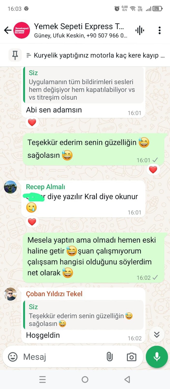 Seni kim nasıl över?