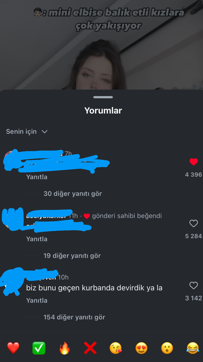 İnstagramda gezinirken şöyle bir yoruma denk geldim