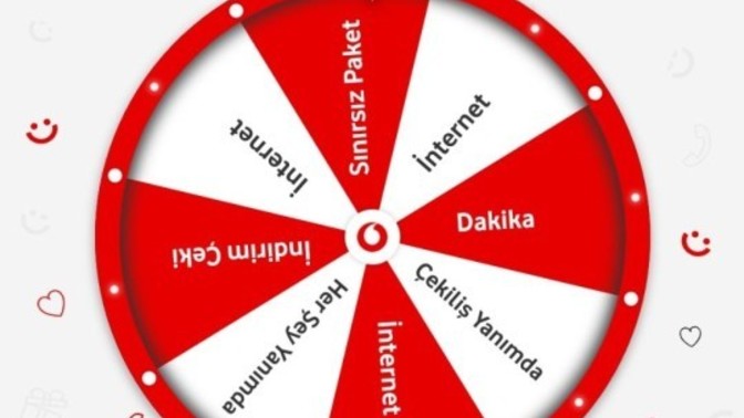 Vodafone hediye çarkında en fazla kaç gb çıkarttınız?