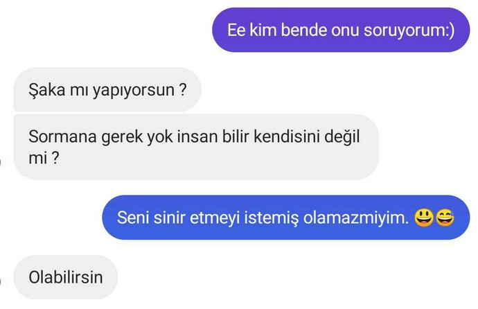 Sinir etmek hoşunuza gidiyor mu?