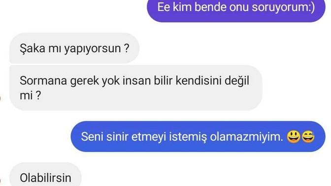 Sinir etmek hoşunuza gidiyor mu?