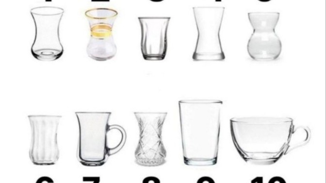Çayı hangi bardakta içersiniz?