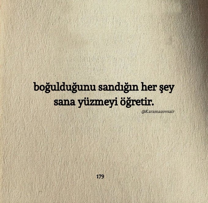 Her acı bize bir ders verir mi?