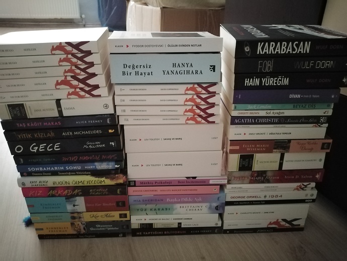 Elinizdeki bitmeden başka kitaplar almaya başlar mısınız?