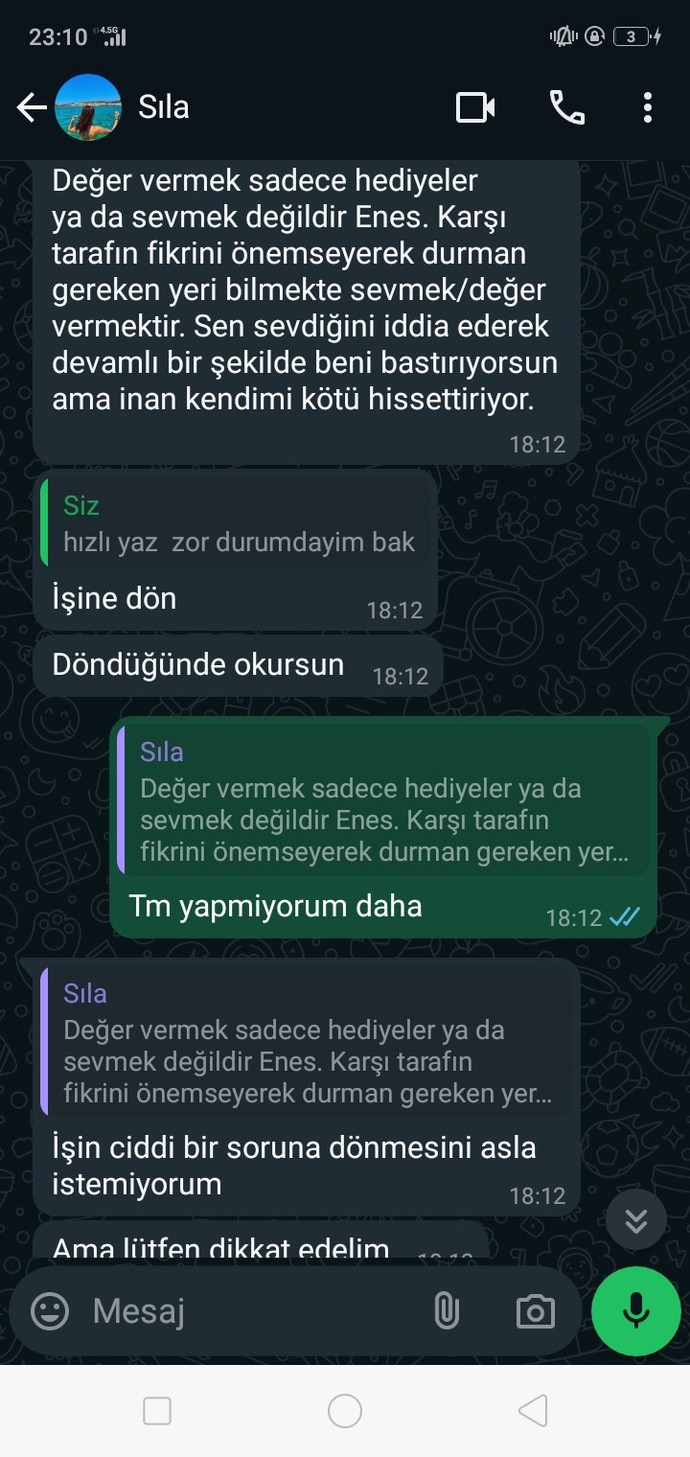 Çok kötü hissediyorum kendimi ne yapcam?
