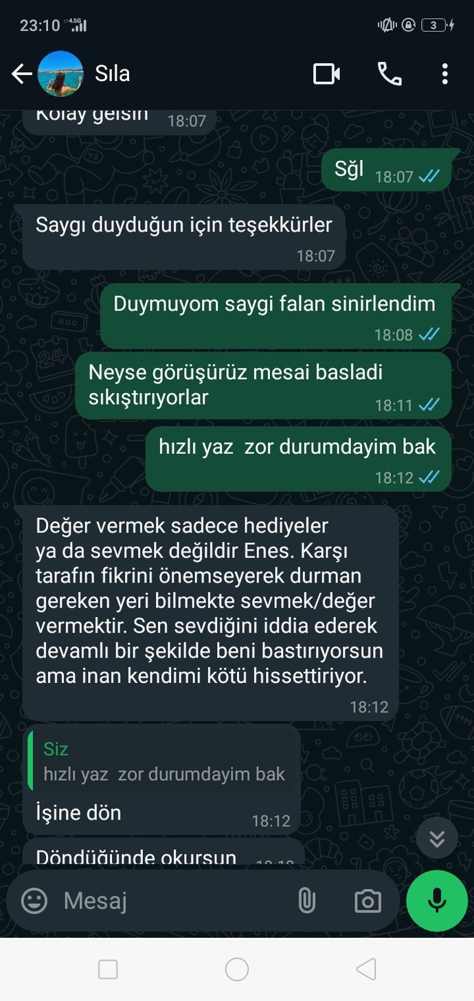 Çok kötü hissediyorum kendimi ne yapcam?