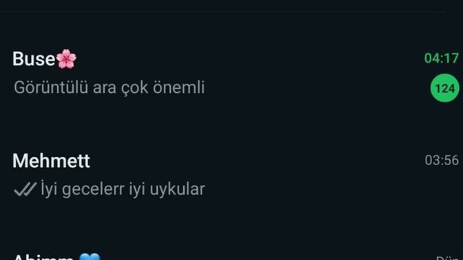''önemli knka'' diyip sohbet etmek için ara diyen arkadaşınız var mı?